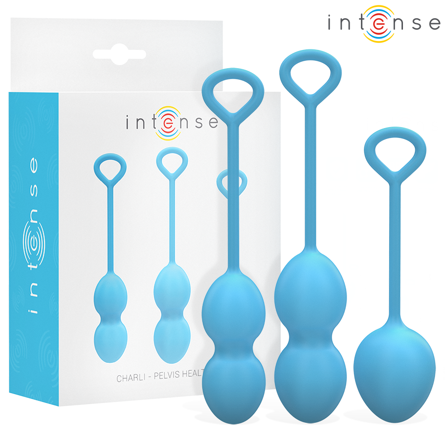 INTENSE - KIT PALLINE DI KEGEL CHARLI BLU