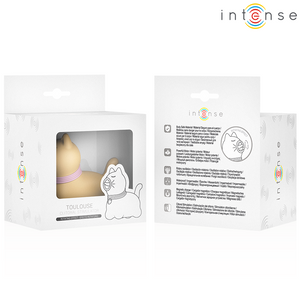 INTENSE - STIMOLATORE TOULOUSE CON LINGUA ROTANTE A 360° GIALLO