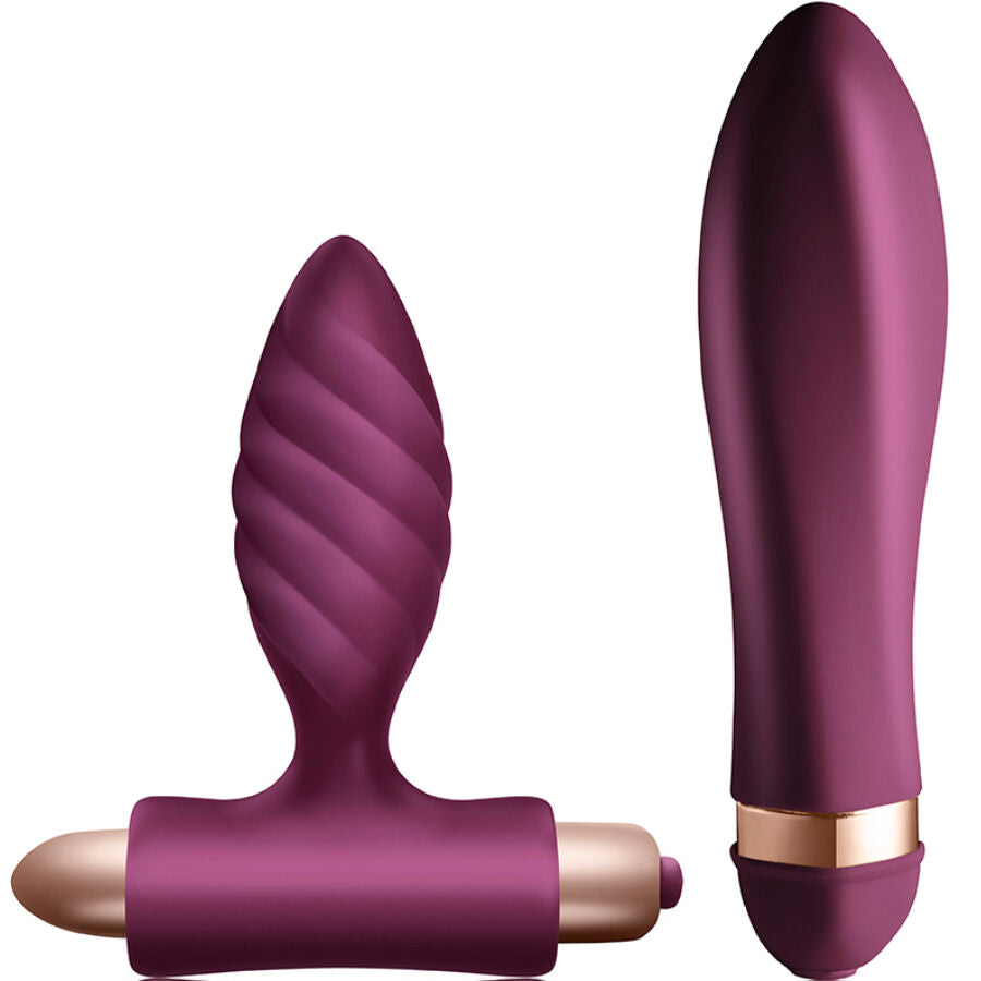 CLIMAXIMUM - DESIRE KIT VIBRADOR TWISTED + PLUG ANAL