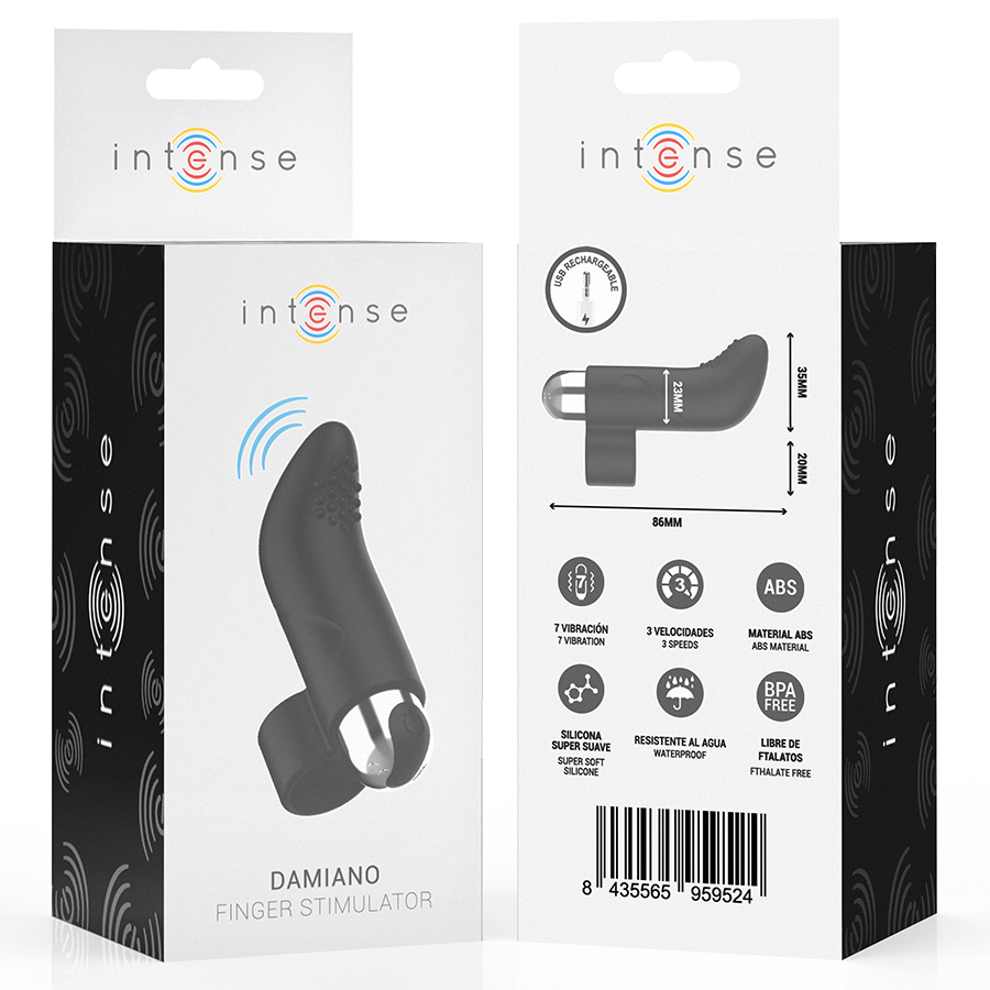 INTENSE - DAMIANO STIMOLATORE DA DITO RICARICABILE