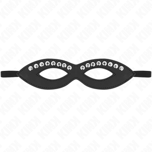 KINK - MASCHERA PER OCCHI CON MINI RIVETTI MODELLO 1 20,5 x 5,5 CM