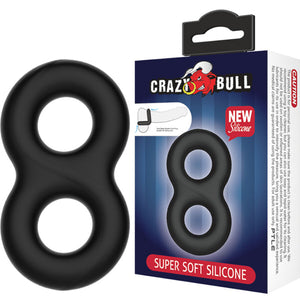 CRAZY BULL - ANILLO DE SILICONA DOBLE INFINITO