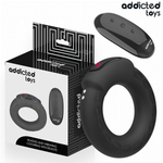 ADDICTED TOYS - VIBRATING COCK RING WITH HEATING EFFECT AND REMOTE CONTROL