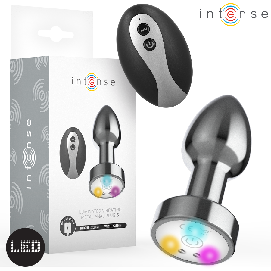 Plug anale LED con telecomando incluso nel kit No Limits