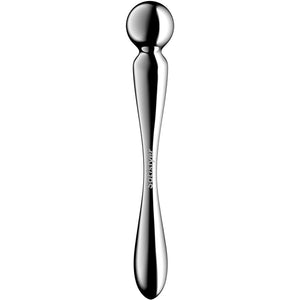 SATISFYER - STAR FORCE 2 DUAL-ENDED STAINLESS STEEL DILDO
