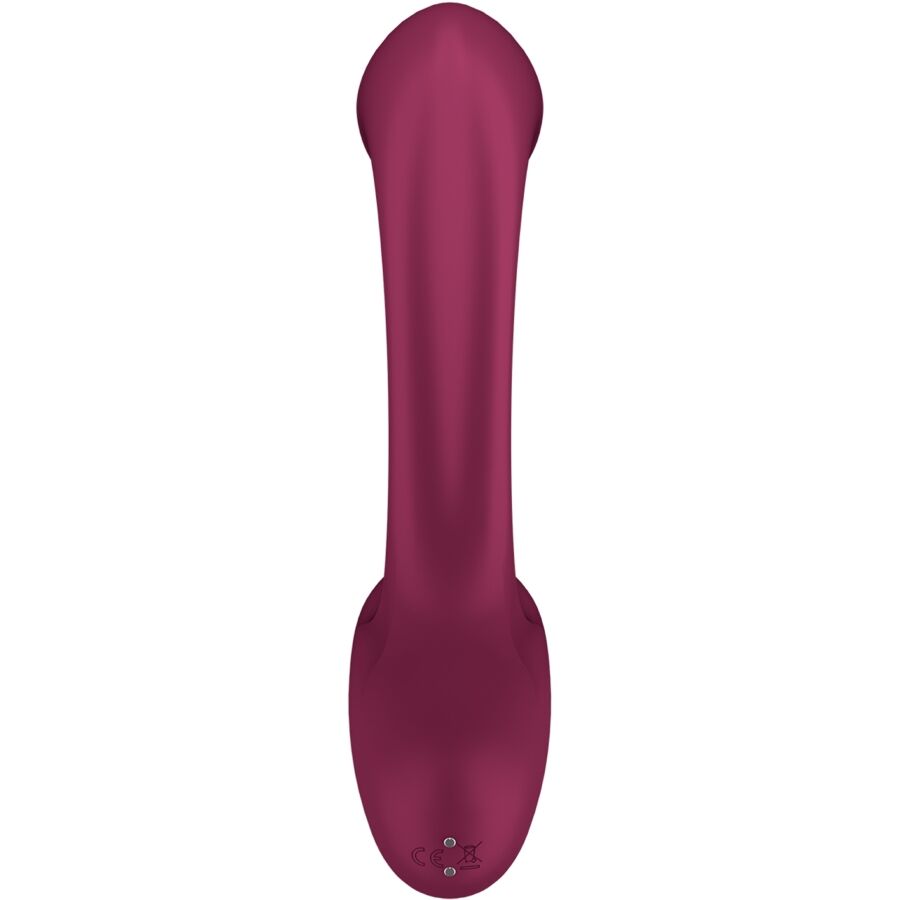 SATISFYER - G PER DEA 2 VIBRATORE CONIGLIO BOTTIGLIA BORDEAUX
