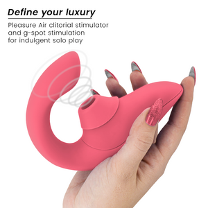 WOMANIZER - VIBRADOR ESTIMULADOR CONEJO BLEND VIBRANT ROSE
