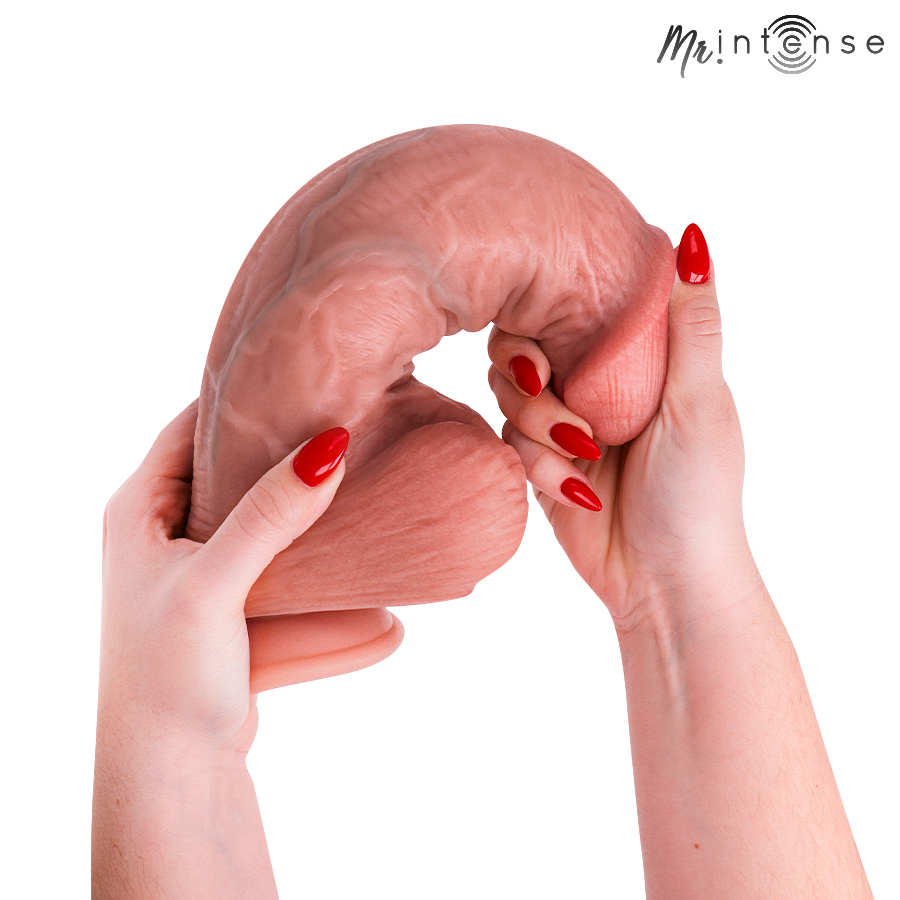 MR INTENSE - DILDO DE SILICONA EXTRAGRANDE SPENCER 28 CM -Ø- 7,3 CM