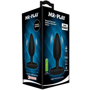 MR PLAY - SUPER POWER ANAL PLUG CON VIBRAZIONE