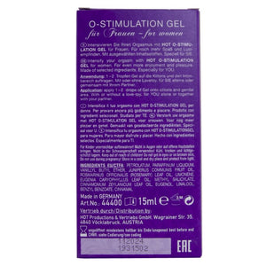 HOT - GEL O-STIMOLANTE PER DONNA 15 ML