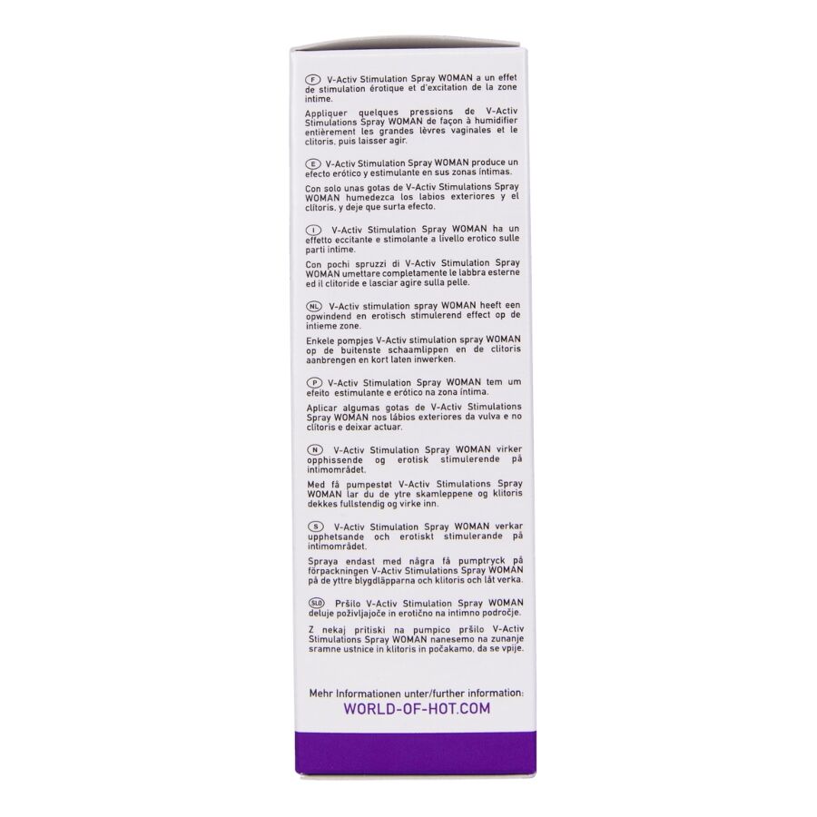 HOT - V-ACTIV SPRAY STIMOLANTE DONNA 50 ML