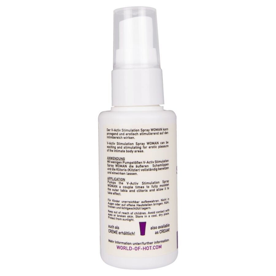 HOT - V-ACTIV SPRAY STIMOLANTE DONNA 50 ML