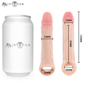 MR INTENSE - SIMON S SILICONE COCK SLEEVE 13 CM -Ø- 4 CM