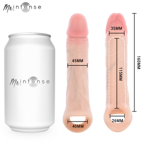 MR INTENSE - SIMON L COPRIPENE IN SILICONE 16 CM -Ø- 4,5 CM