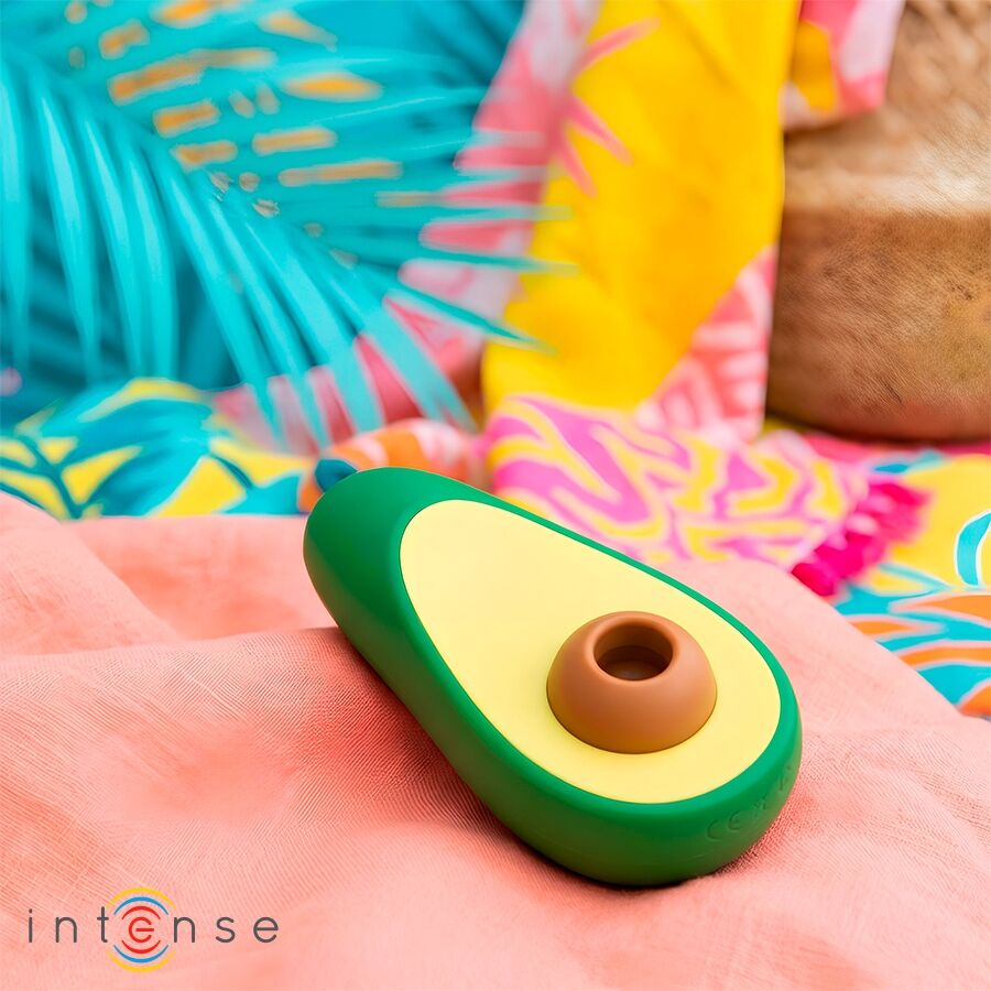INTENSE - STIMOLATORE CLITORIDEO AD ASPIRAZIONE WAKI AVOCADO