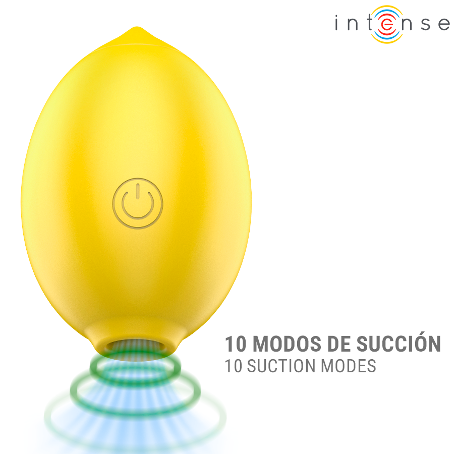 INTENSE - MONI STIMOLATORE CLITORIDE A SUZIONE LEMON