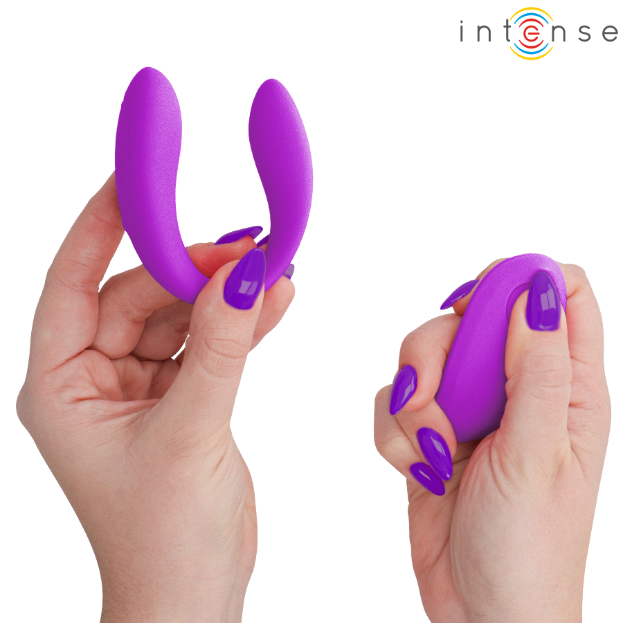 INTENSE - NORA STIMOLATORE VIBRANTE A MORSETTO VIOLA