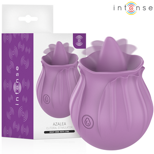 INTENSE - AZALEA FIORE STIMOLAZIONE DEL CLITORIDE CON 10 VIBRAZIONI VIOLA