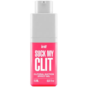 INTT - SUCK MY CLIT GEL EFFETTO ASPIRAZIONE FRAGOLA SELVAGGIA 15 ML