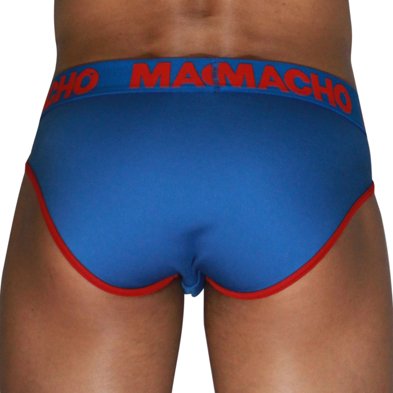 MACHO - MCH005 CLASSIC SLIP AZUL + ROJO XL