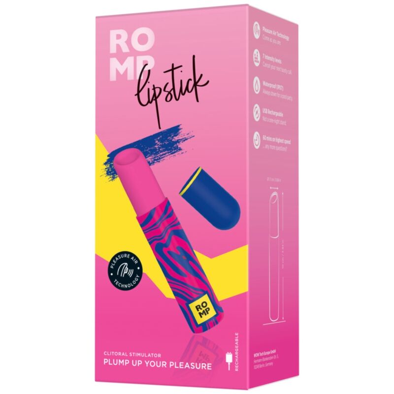 ROMP - ROSSETTO STIMOLANTE CLITORIDEO A 7 LIVELLI