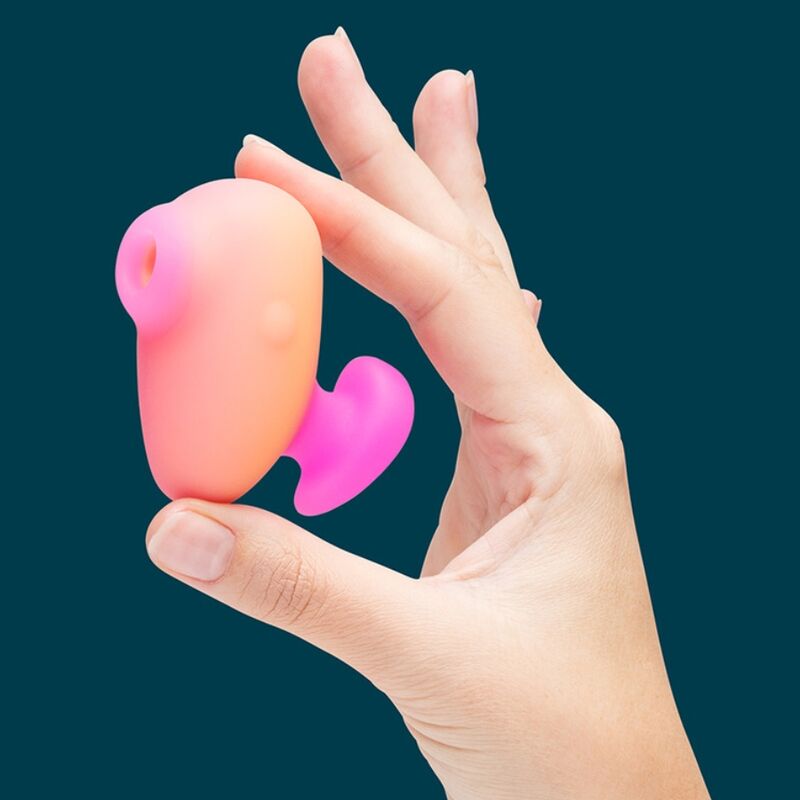 ROMP - KISS RECHARGEABLE CLITORAL SUCTION FINGER VIBRATOR