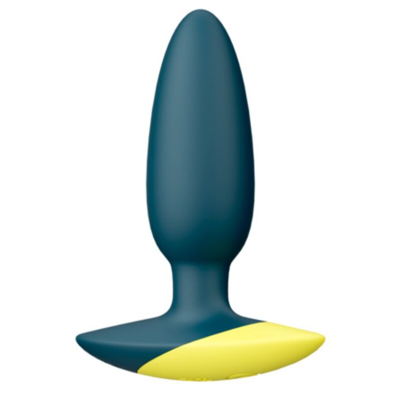 ROMP - VIBRATORE ANALE A FORMA DI PLUG CON BASSI POTENTI 10 CM VERDE