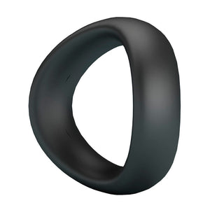 CRAZY BULL - VALEN ANELLO PER PENE ERGONOMICO IN SILICONE NERO