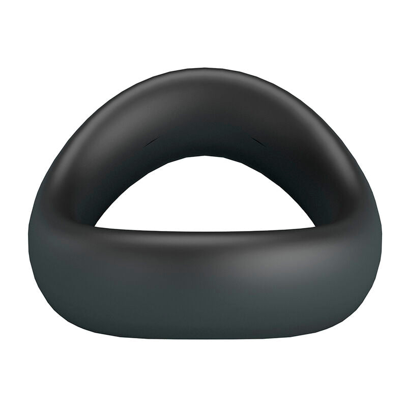 CRAZY BULL - VALEN ANELLO PER PENE ERGONOMICO IN SILICONE NERO