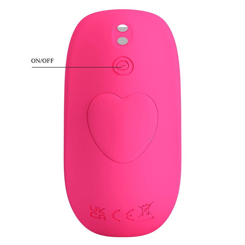 PRETTY LOVE - HAZELYNN MASSAGGIATORE ROSA CON 12 FUNZIONI E CONTROLLO TRAMITE APP