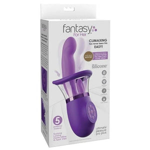 FANTASY FOR HER - VIBRADOR CONEJITO ULTIMATE PLEASURE PRO PLUS VIOLETA 20,3 CM