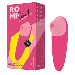ROMP - SHINE X CLITORAL SUCTION 10 LEVELS PINK