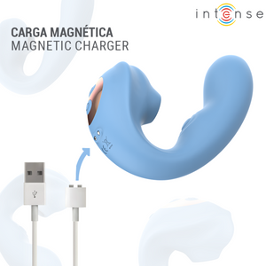 INTENSO - ESTIMULADOR CLITORAL MULTIFUNCIÓN GINA AZUL