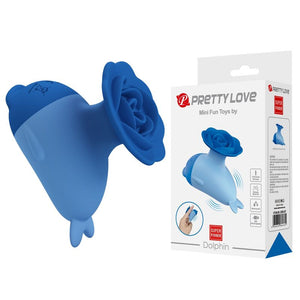 PRETTY LOVE - MINIVIBRADOR RECARGABLE POR USB CON FORMA DE DELFÍN
