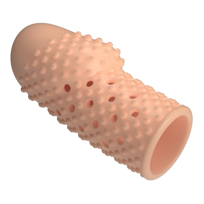 PRETTY LOVE - MANICOTTO PER PENE DA GEEK PER UN PENE PIÙ SPESSO, COLORE NATURALE