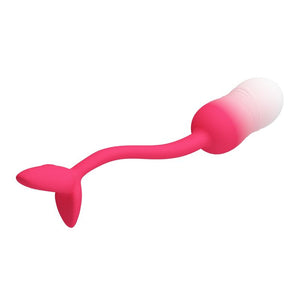 PRETTY LOVE - HUEVO VIBRADOR PULSEN CON CONTROL POR APP, 12 FUNCIONES, RECARGABLE POR USB, ROSA