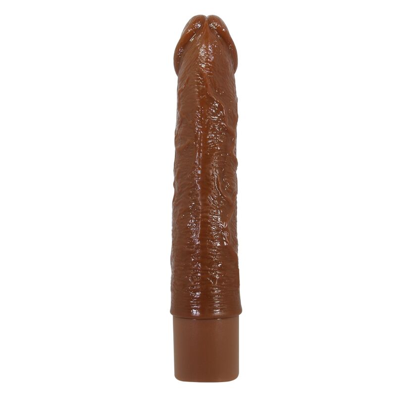 PRETTY LOVE - LEONARDO VIBRADOR REALISTA 20 CM Ø 4 CM MARRÓN