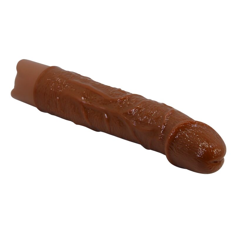 PRETTY LOVE - LEONARDO VIBRADOR REALISTA 20 CM Ø 4 CM MARRÓN