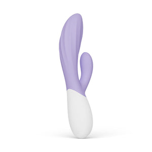 LELO - INA TWIST DOUBLE RABBIT G-SPOT AND CLITORAL VIBRATOR LAVENDER