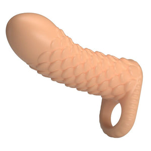 PRETTY LOVE - MANICOTTO DI ESTENSIONE DEL PENE NESMITH 13 CM Ø 3,8 CM NATURALE
