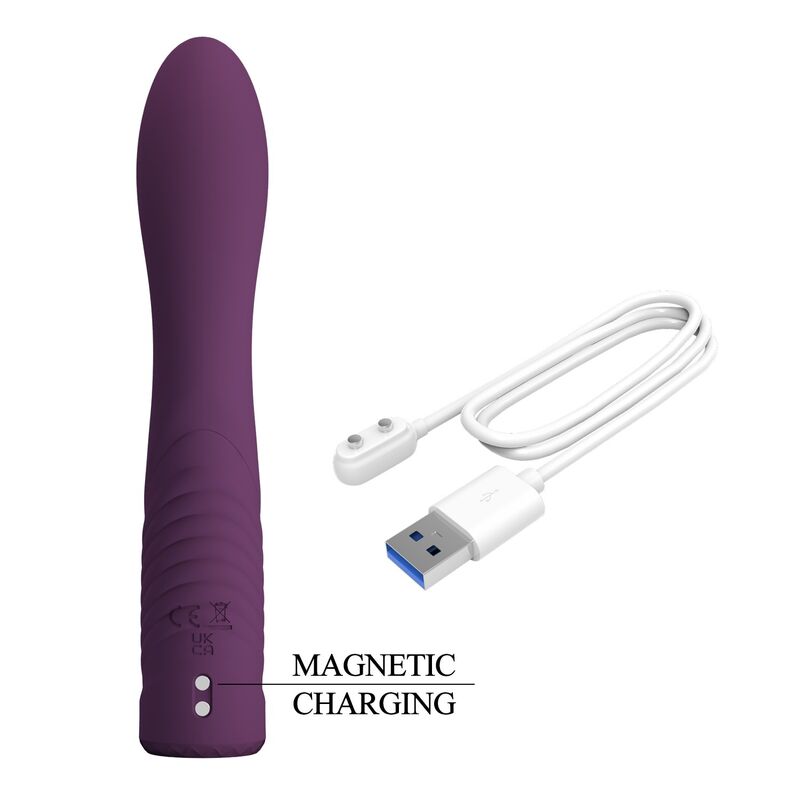 PRETTY LOVE - VIBRATORE A FORMA DI CONIGLIO RICARICABILE OLIVIA CON 10 FUNZIONI