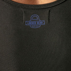 LOCKER GEAR - CANOTTA BLU AD ACCESSO LIBERO S