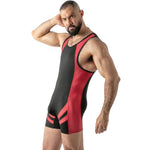 LOCKER GEAR - CAMISETA DE TIRANTES OPEN ACCESS ROJO TALLA L