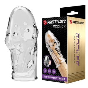 PRETTY LOVE - Rocker funda para aumentar el grosor del pene, transparente