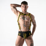 LOCKER GEAR - IMBRACATURA MILITARE COMPLETA, GIALLA, TAGLIA L/XL