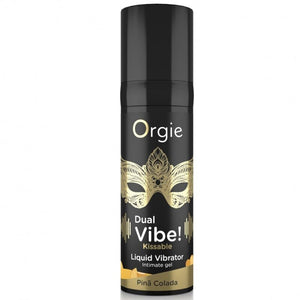 ORGIE - DOPPIA VIBRA! PIÑA COLADA KISSABLE VIBRATORE LIQUIDO 15 ML