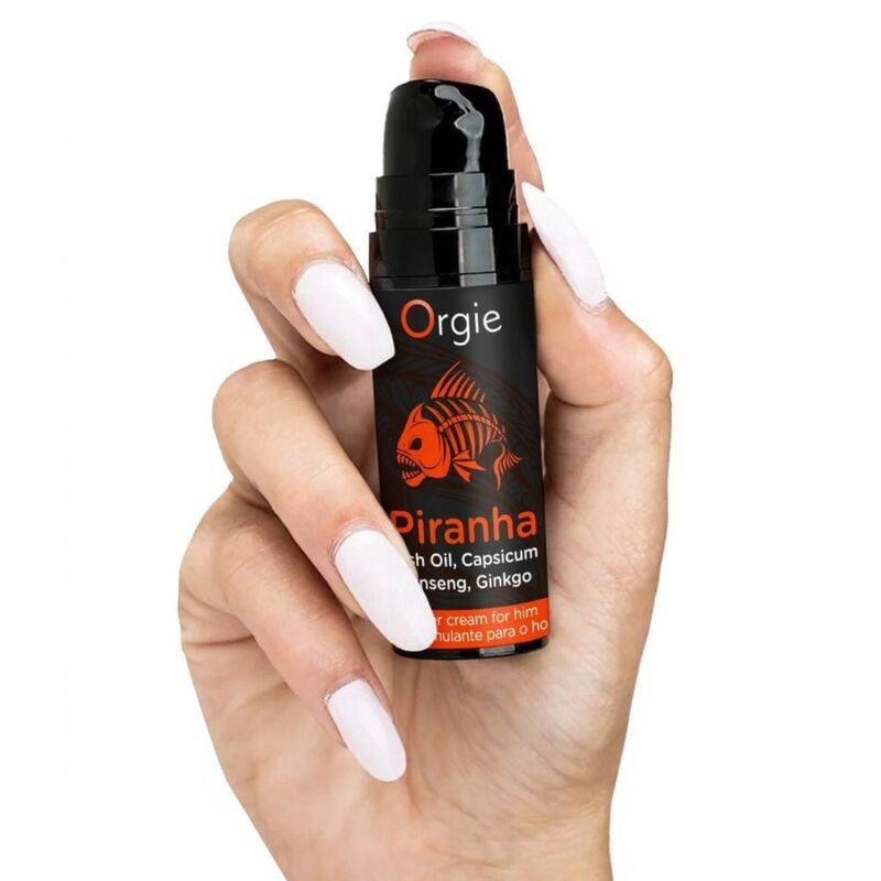 ORGIE - Piranha Power crema para él, 15 ml