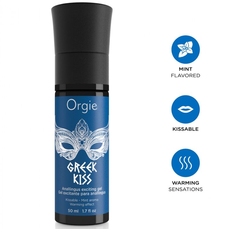 ORGIE - Kig Kiss gel anal estimulante de menta, 50 ml
