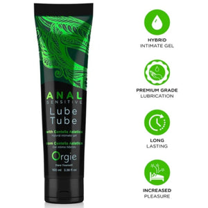 ORGIE - TUBO DE LUBRICANTE ANALE GEL IBRIDO SENSITIVO PARA SEXO ANAL 100 ML