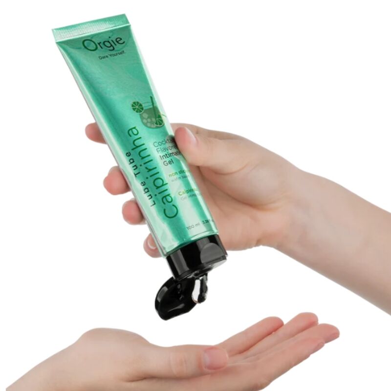 ORGIE - TUBO LUBRIFICANTE COCKTAIL CAIPIRINHA BACIABILE GEL INTIMO A BASE DE ACQUA 100 ML